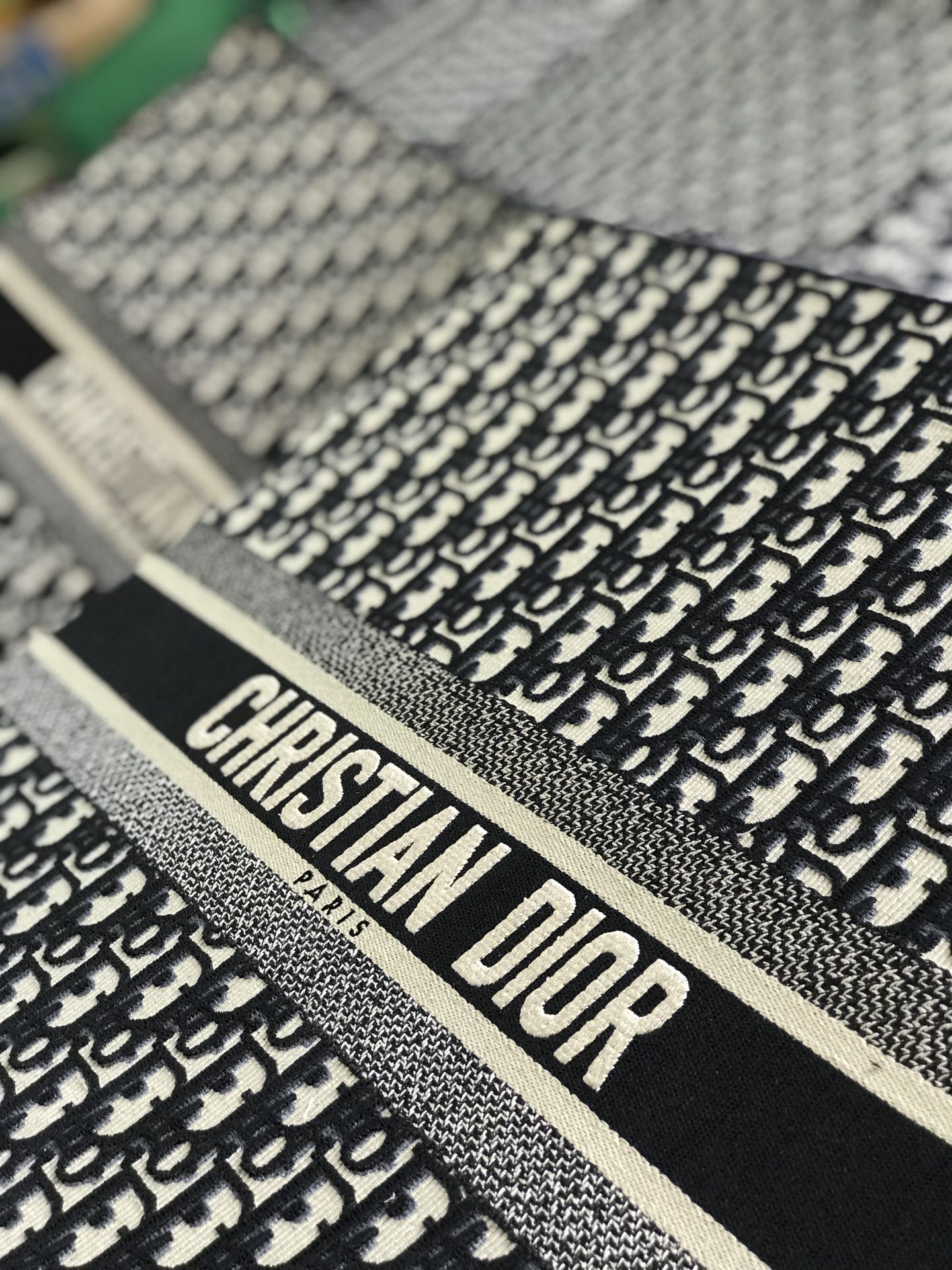 Dior bag pattern making process