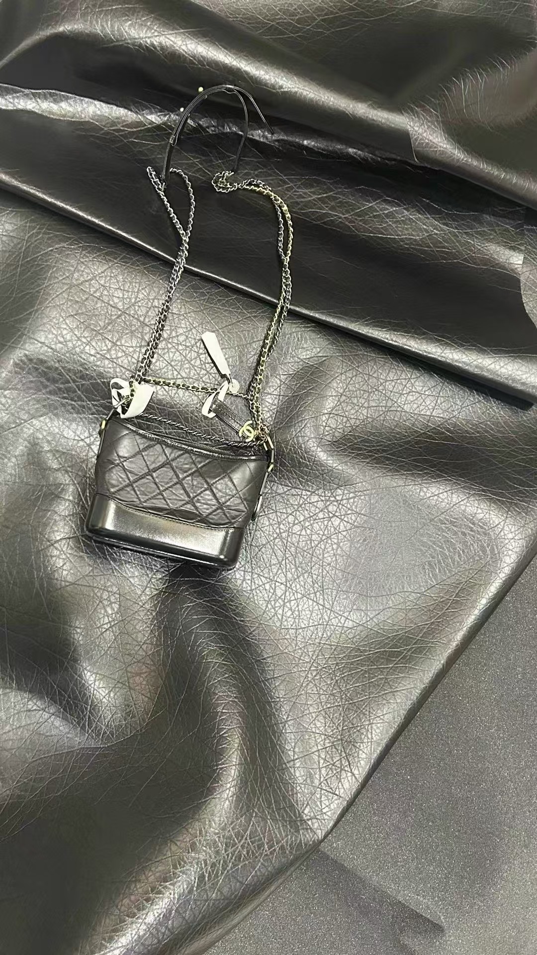 Exotic leather materials for designer bags